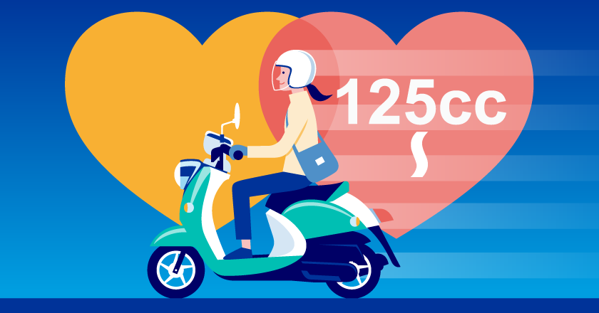 125cc�ȉ��̌��t���̔C�ӕی��Ǝ����ӕی�